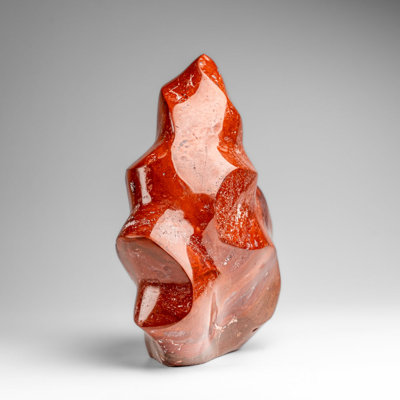 Astro Gallery of Gems Genuine Polished Red Jasper Flame Freeform